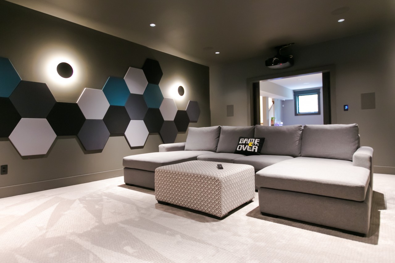 Home Theaters with Design & Budget In-Mind