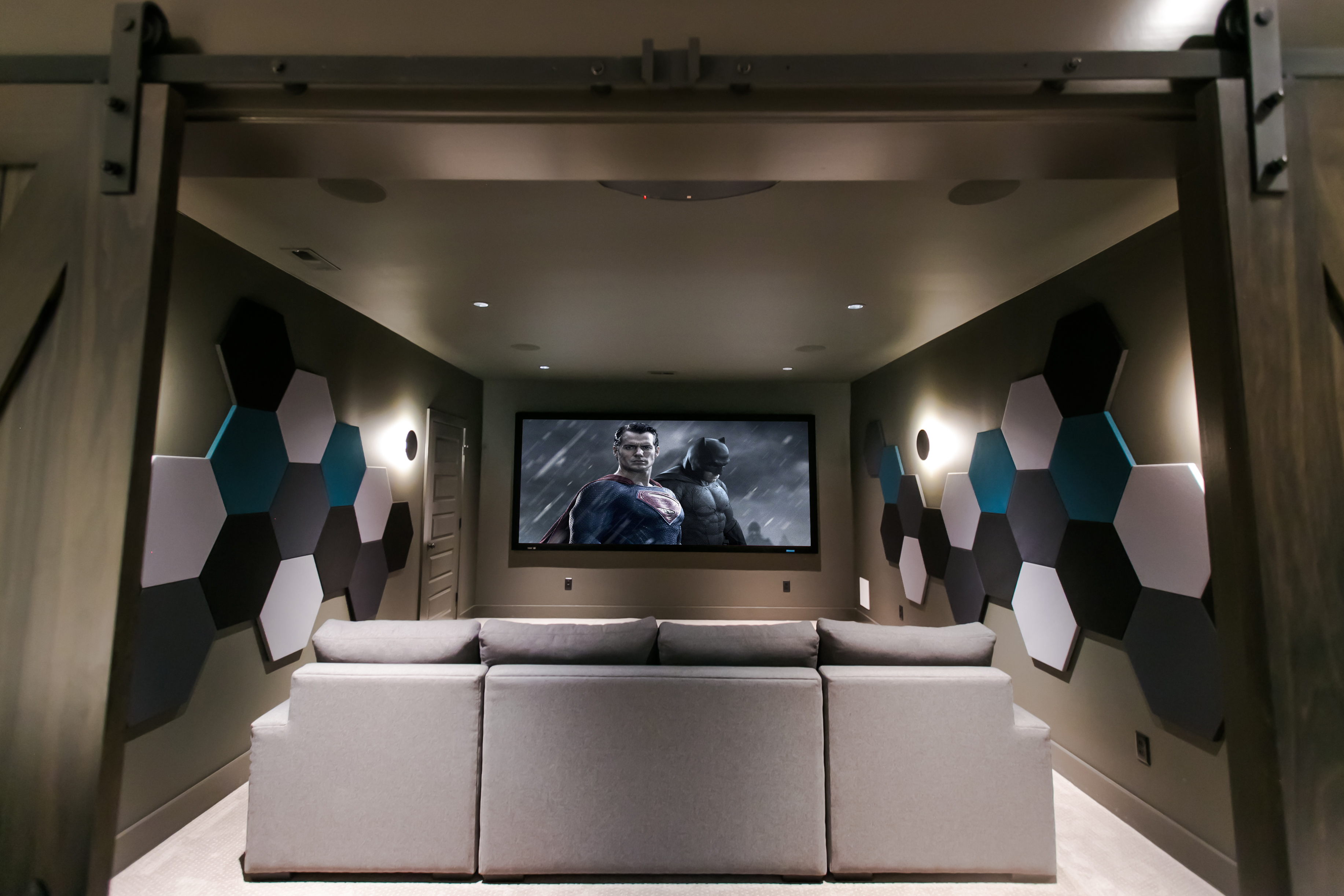 Home Theaters with Design & Budget In-Mind